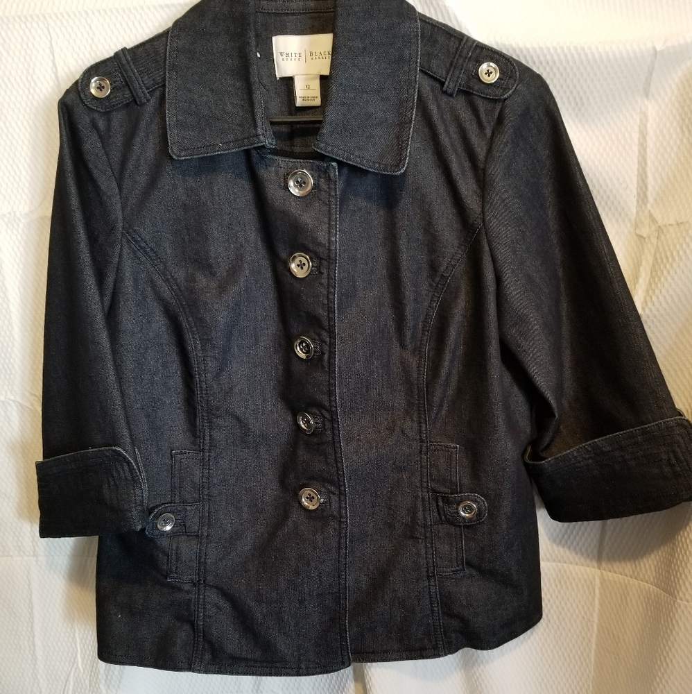 Dark denim jacket
